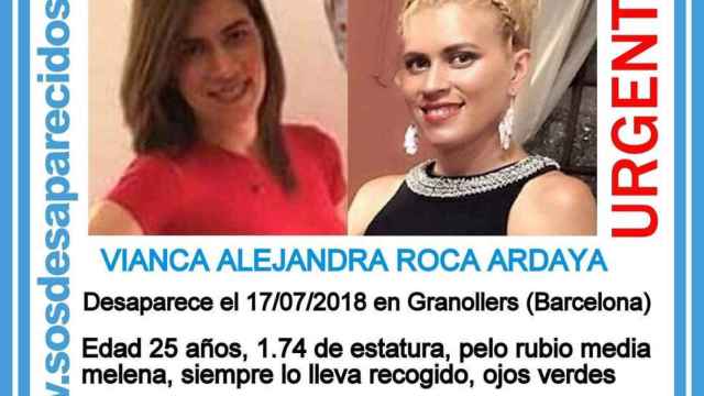 Vianca Alejandra Roca desapareció el 16 de julio / TWITTER