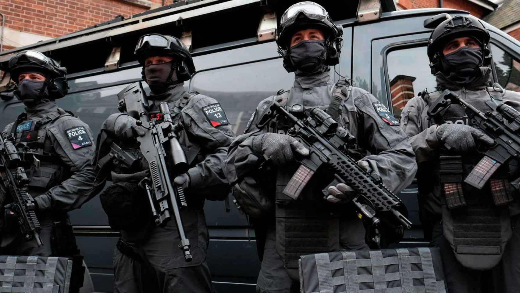 Una patrulla de la unidad de élite de la policía antiterrorista de Londres / CG