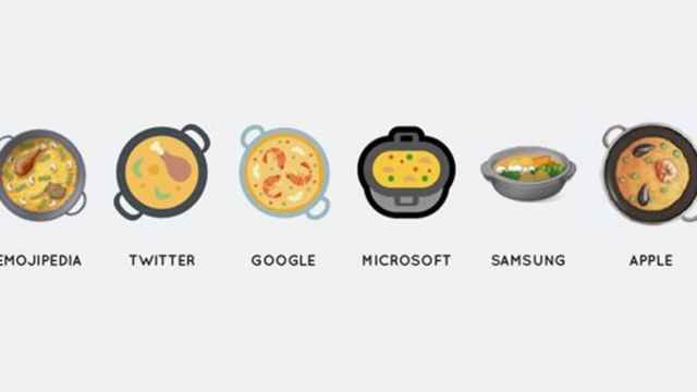 Emojis oficiales de la paella para las diferentes plataformas / #PAELLAEMOJI