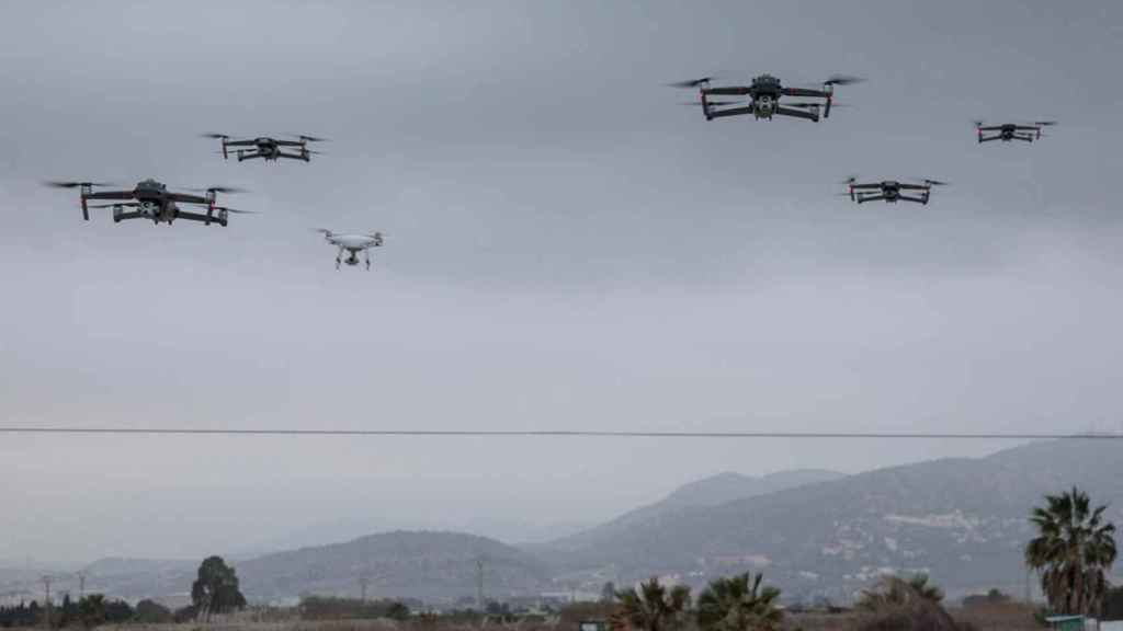 Drones de la Universidad Politécnica de Valencia  / EFE