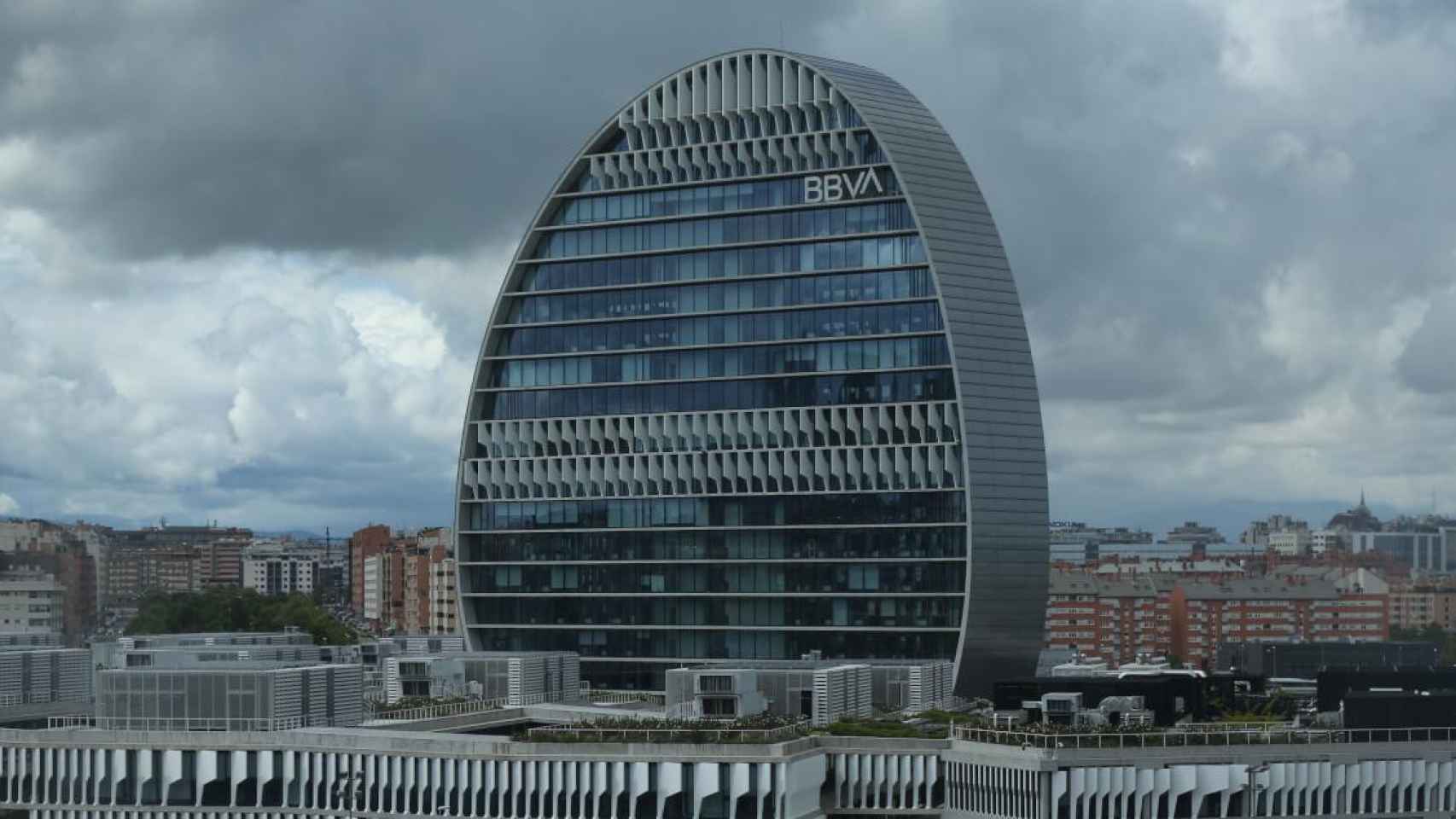 Las oficinas del BBVA en Madrid / EP