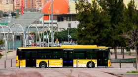 Un autobús de Tusgsal como los que operan el NitBus, el bus nocturno de Barcelona / CG