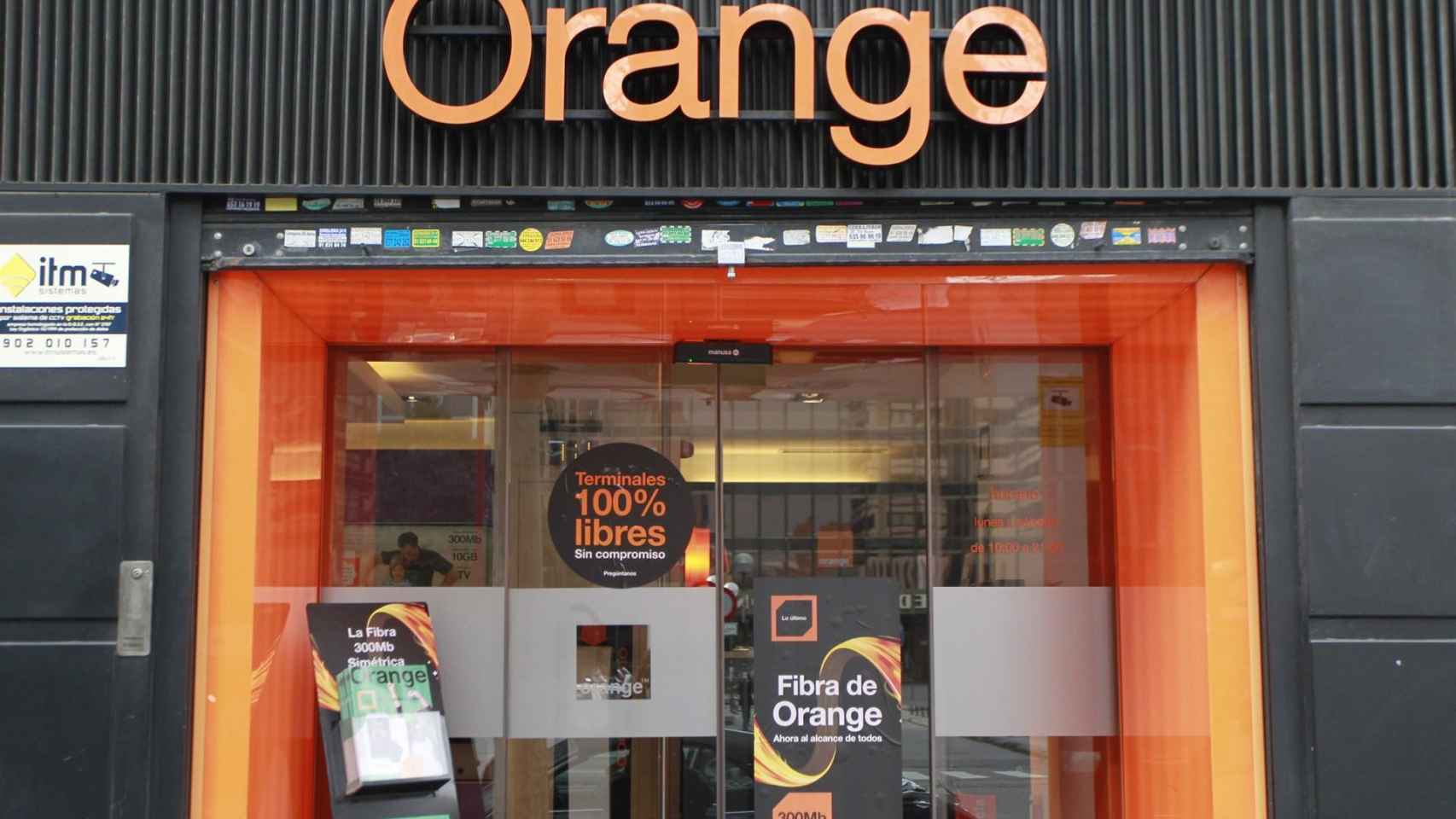 Una de las tiendas de telefonía de Orange / EP