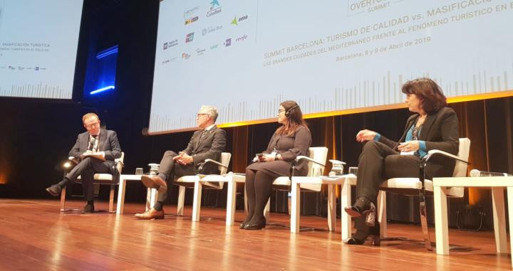 Los ponentes de un congreso de turismo, el Summit 2019, que se organizó en Barcelona hace tan sólo unas semanas / CG