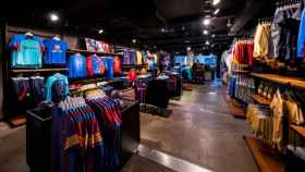 El interior de la nueva Barça Store, ubicada cerca de la Sagrada Familia / FCB