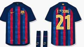Así sería la primera equipación del FC Barcelona 2022-23 / Redes