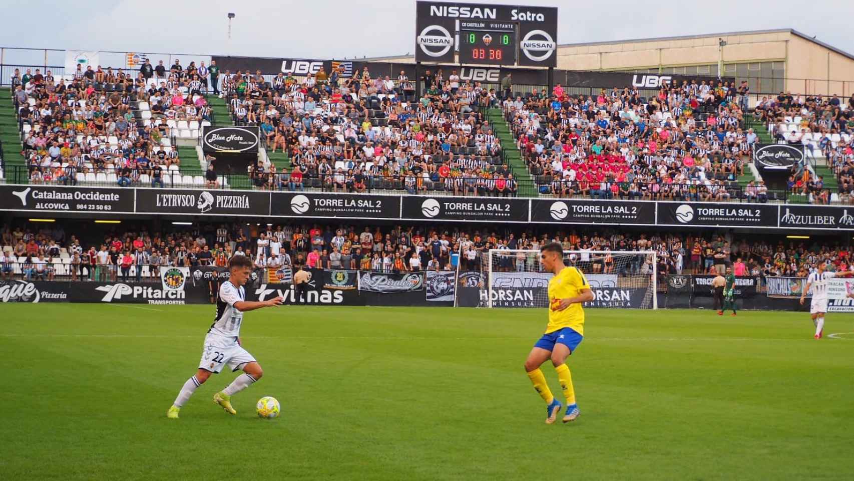 El Castellón, en un partido en Segunda B | REDES