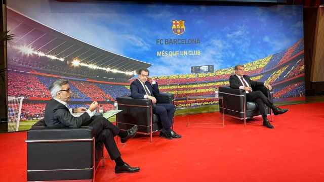 Imagen del debate del Grupo Godó de la presidencia del Barça / Sí al futur