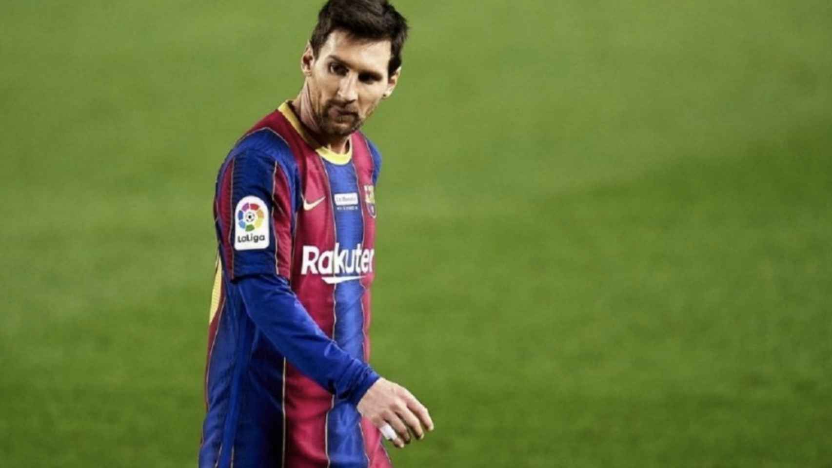 Leo Messi, en un partido con el Barça / CULEMANÍA