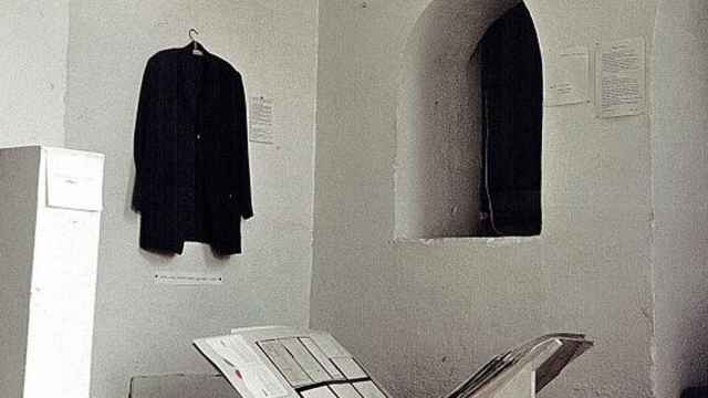 'La chaqueta de János Major', obra de János Major, en una exposición de 1973 / ARTPOOL ART RESEARCH CENTRE