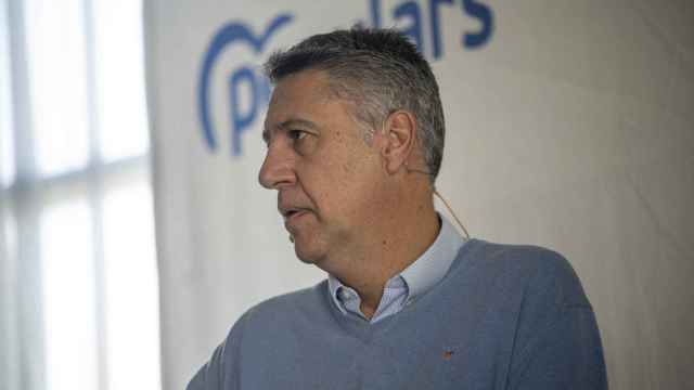Xavier García Albiol, durante la mesa ‘Elecciones municipales 2023. Preparados’ en el Ayuntamiento de Badalona / Lorena Sopêna - EUROPA PRESS