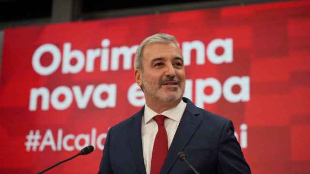 Rueda de prensa de Jaume Collboni que abandona el gobierno de Barcelona para centrarse en las municipales / LUIS MIGUEL AÑÓN (CG)