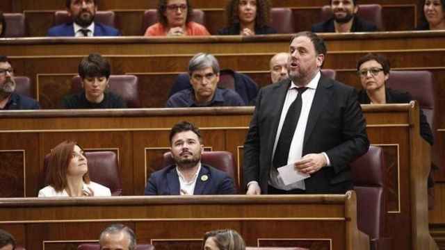 Oriol Junqueras en el Congreso de Diputados / EUROPA PRESS