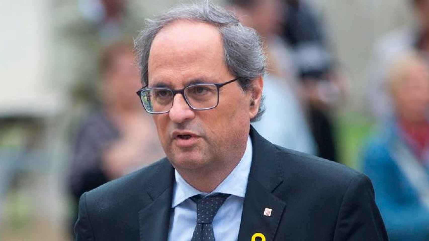 El presidente de la Generalitat de Cataluña, Quim Torra, en una imagen de archivo / EFE