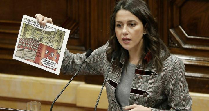 Ines Arrimadas, líder de Ciudadanos en el Parlament de Cataluña / EE