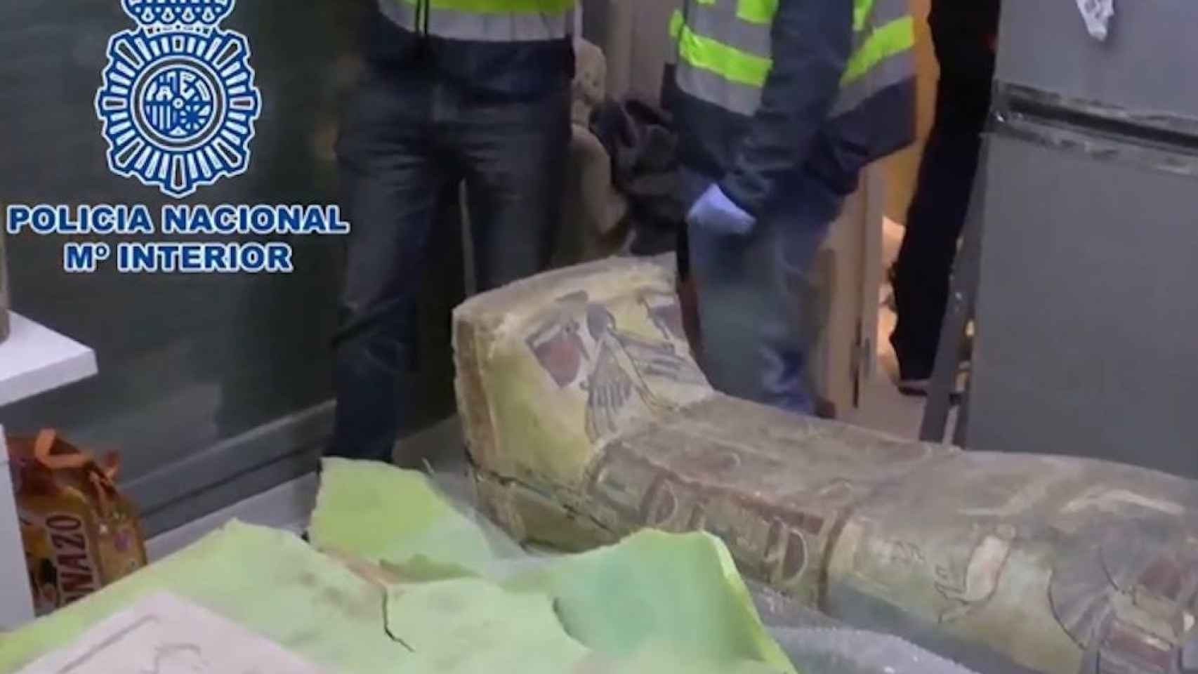 La operación policial que ha desarticulado a una banda de contrabando de obras de arte / Policía Nacional