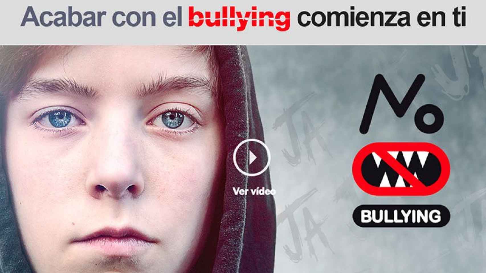 La Fundación ANAR y la Fundación Mutua Madrileña lanzan una campaña contra el 'bullying'.