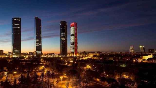 Las Cuatro Torres ampliaron el skyline de Madrid y ofrecen excelentes vistas / EUROPA PRESS
