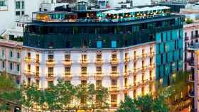 Imagen del Hotel Condes de Barcelona, que la familia Cadarso ha puesto a la venta. Peuat / CG