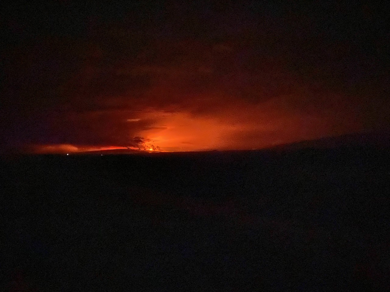El volcán Mauna Loa en erupción / REDES