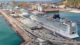 Imagen de la terminal de cruceros del Puerto de Barcelona / CG