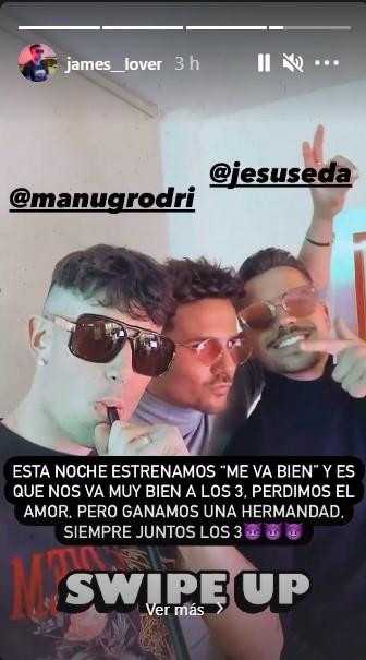 El tierno mensaje de Diego a sus amigos Manuel y Jesús / INSTAGRAM