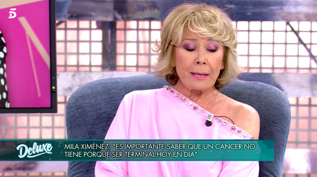 Mila Ximénez habla del cáncer a su vuelta a los platós de televisión / MEDIASET