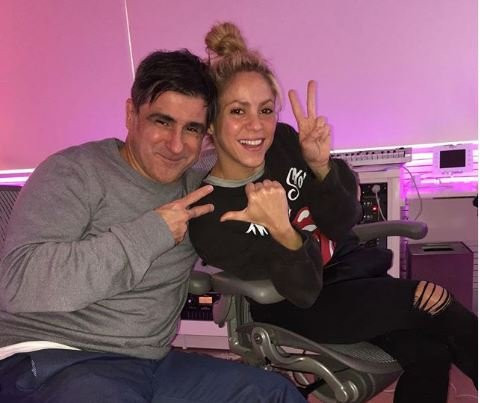Shakira con Afo Verde / INSTAGRAM