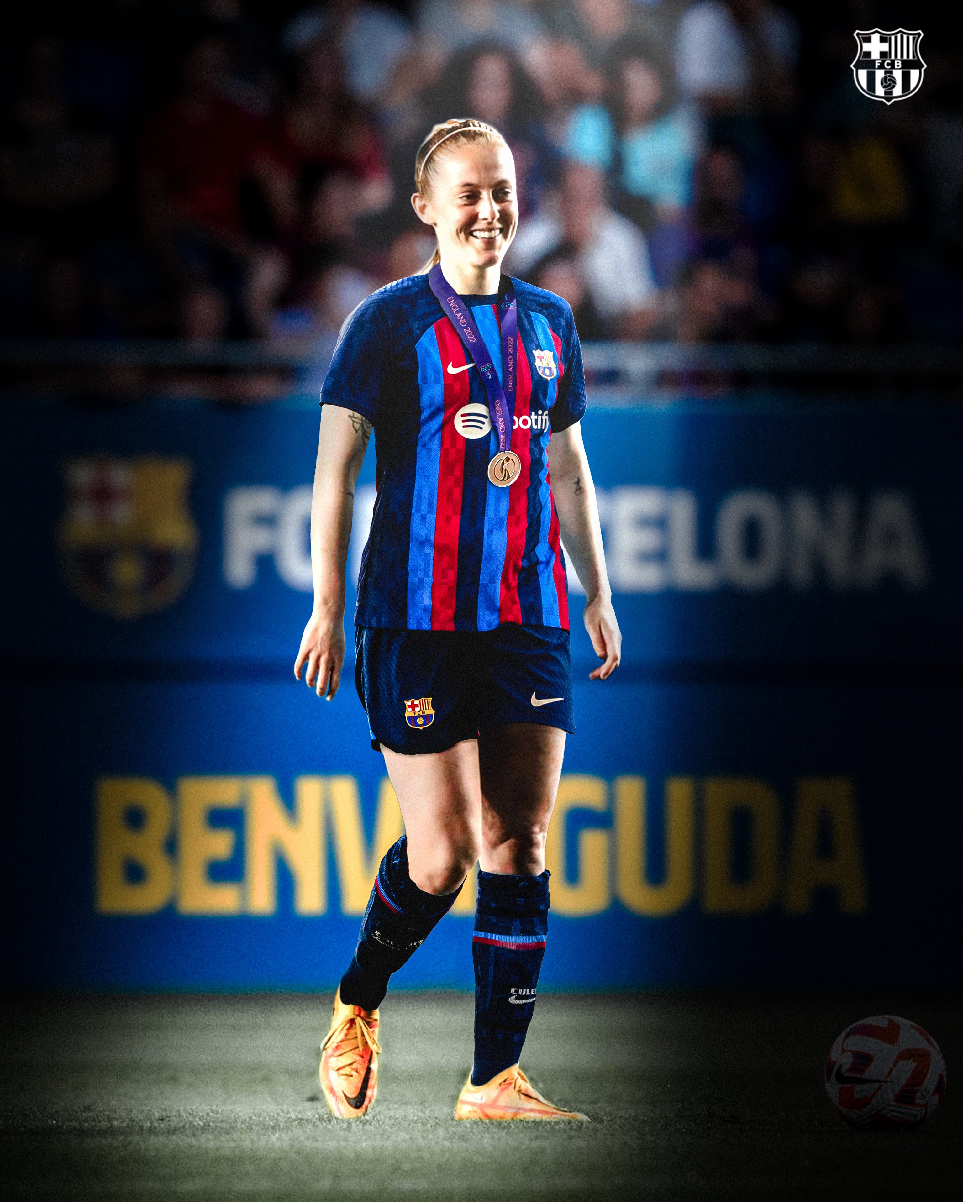 Keira Walsh, la nueva jugadora del Barça Femenino / FCB