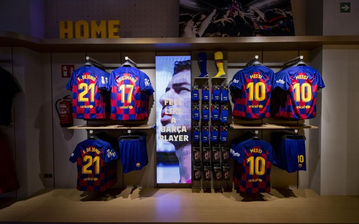Imagen de archivo de una Barça Store / FCB