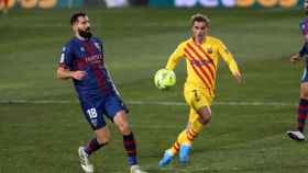 Griezmann jugando con el Barça contra el Huesca / FC Barcelona