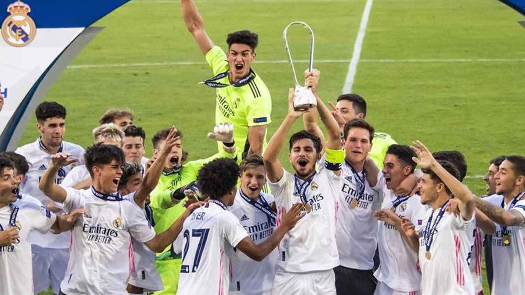 El talento del Real Madrid Castilla al que protege Florentino Pérez / EFE