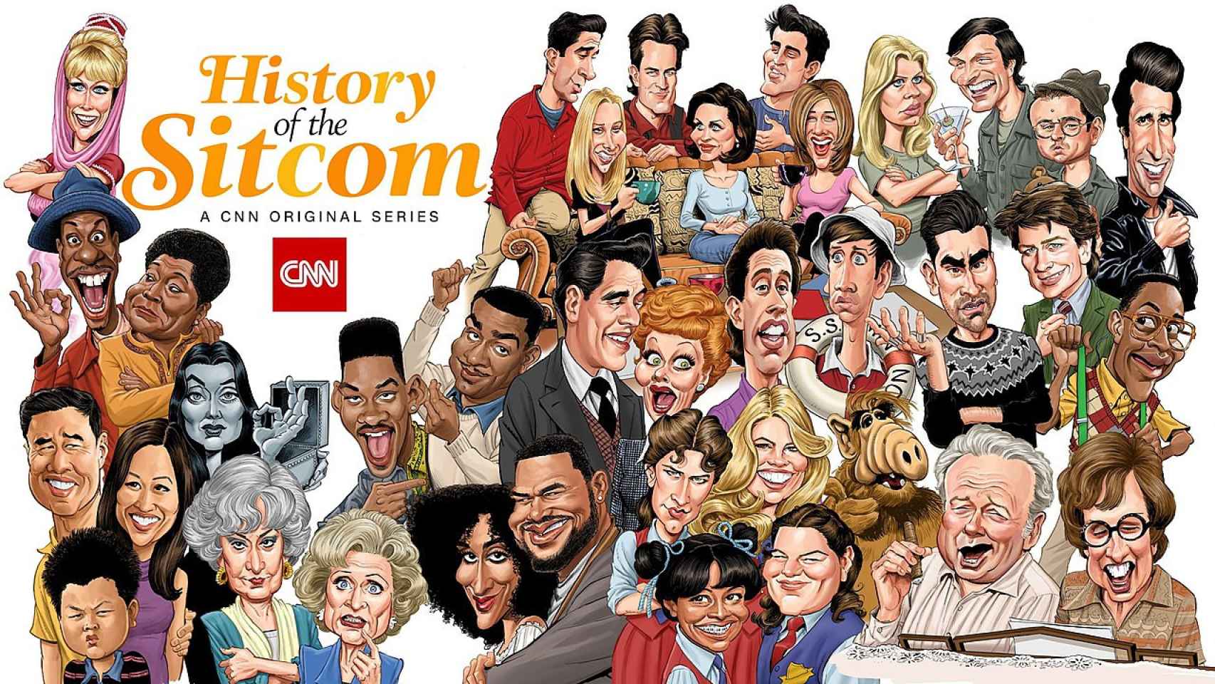 Imagen de un documental de la CNN dedicado a la historia del género de la 'sitcom' / CNN