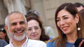 El líder de Ciudadanos en Cataluña, Carlos Carrizosa, y la candidata del partido para las elecciones municipales de Barcelona en 2023, Luz Guilarte / EUROPA PRESS