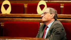 Quim Torra, presidente de la Generalitat, en el Parlament / EFE