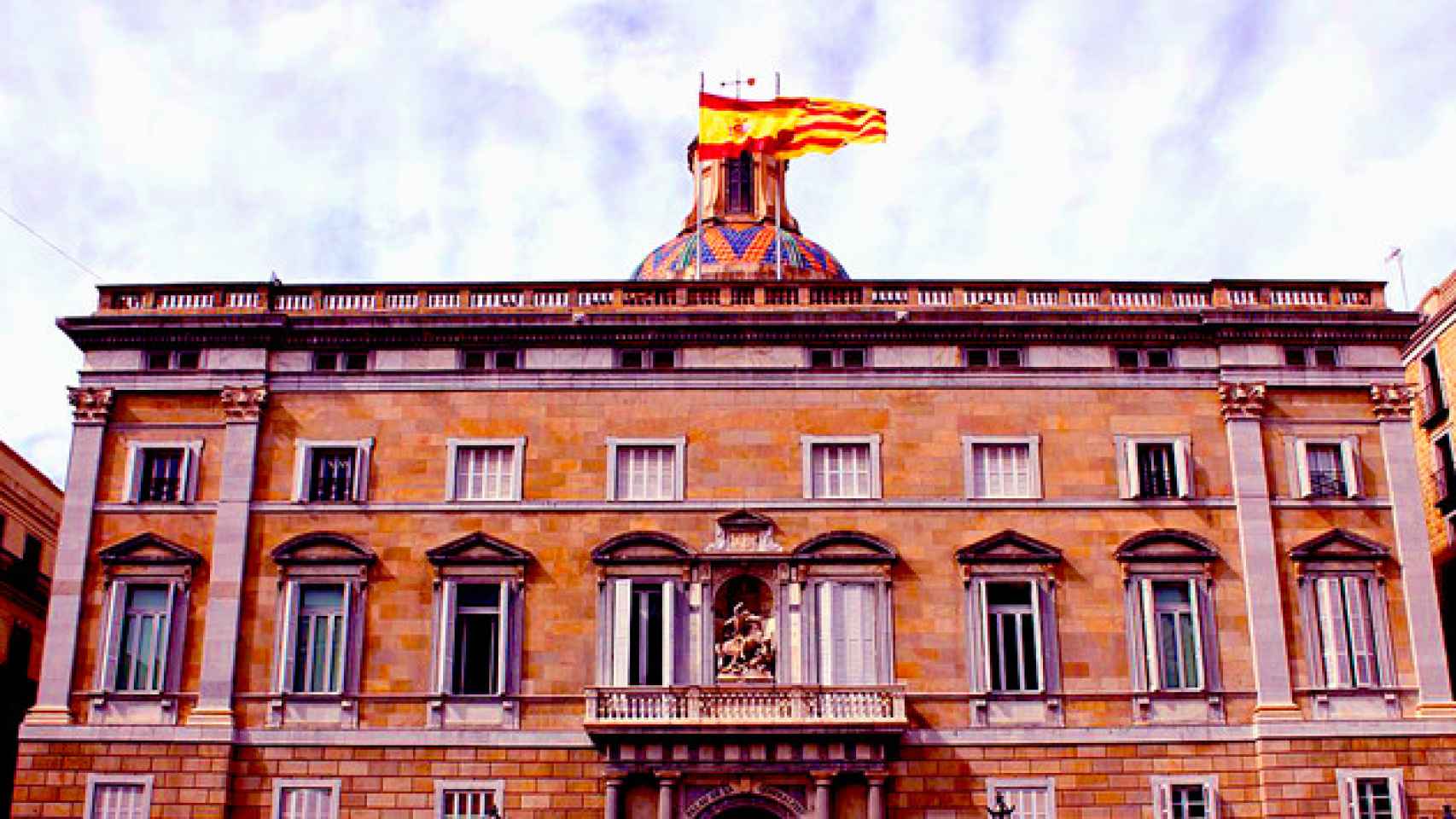Palacio de la Generalitat de Cataluña, de cuya gestión hace balance Rajoy / CG