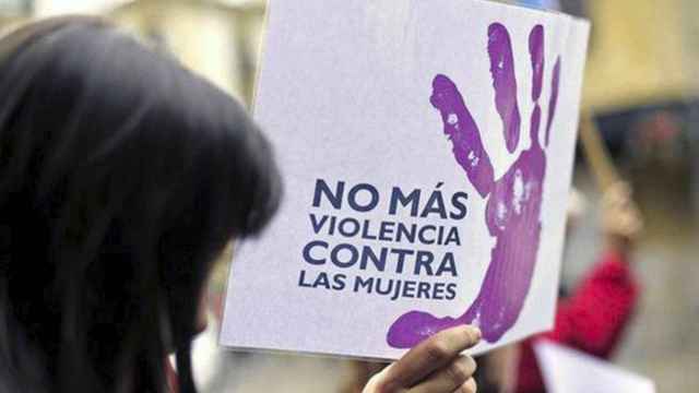 Una manifestación contra la violencia machista / EFE