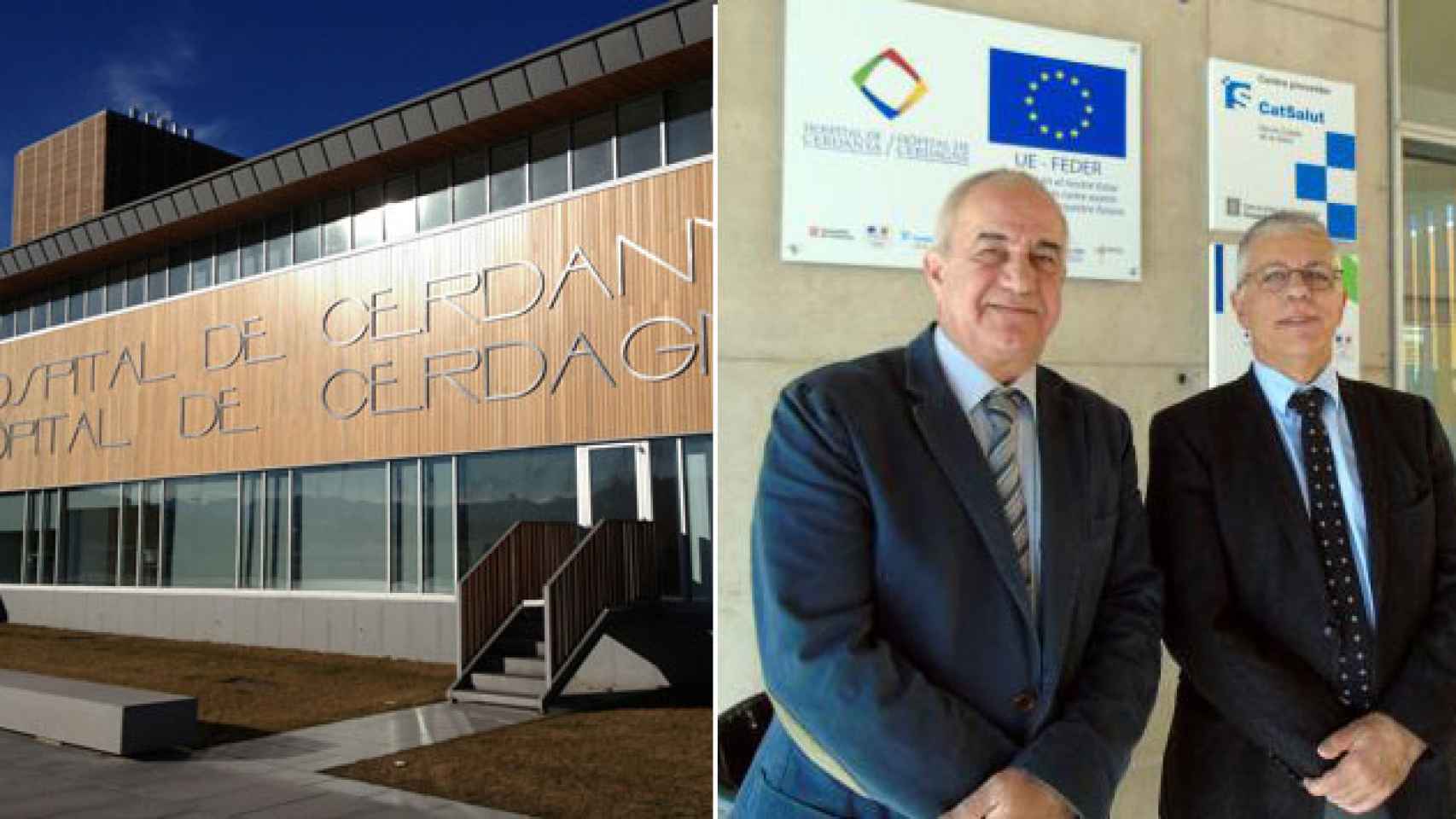Francesc Bonet (i), exdirector gerente del SEM, dirigirá el Hospital de La Cerdaña / CG