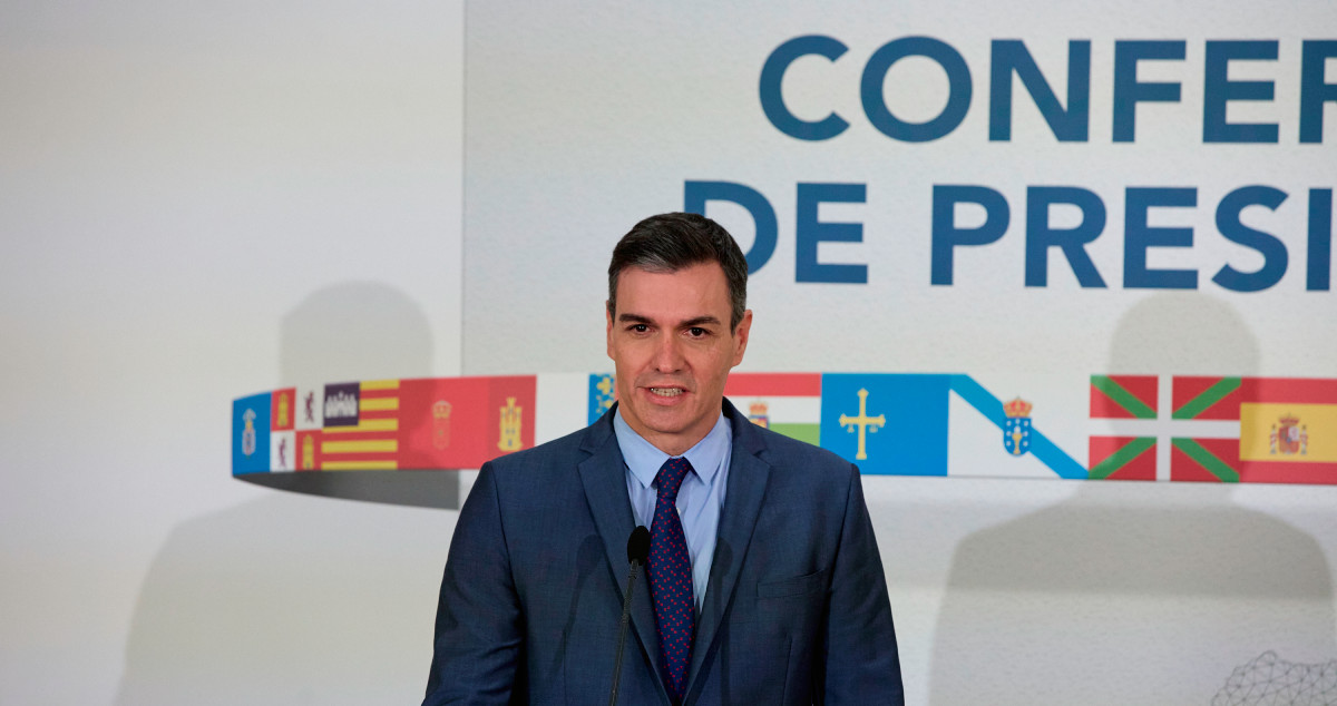 El presidente del gobierno de España, Pedro Sánchez, participa en la Conferencia de Presidentes / EP
