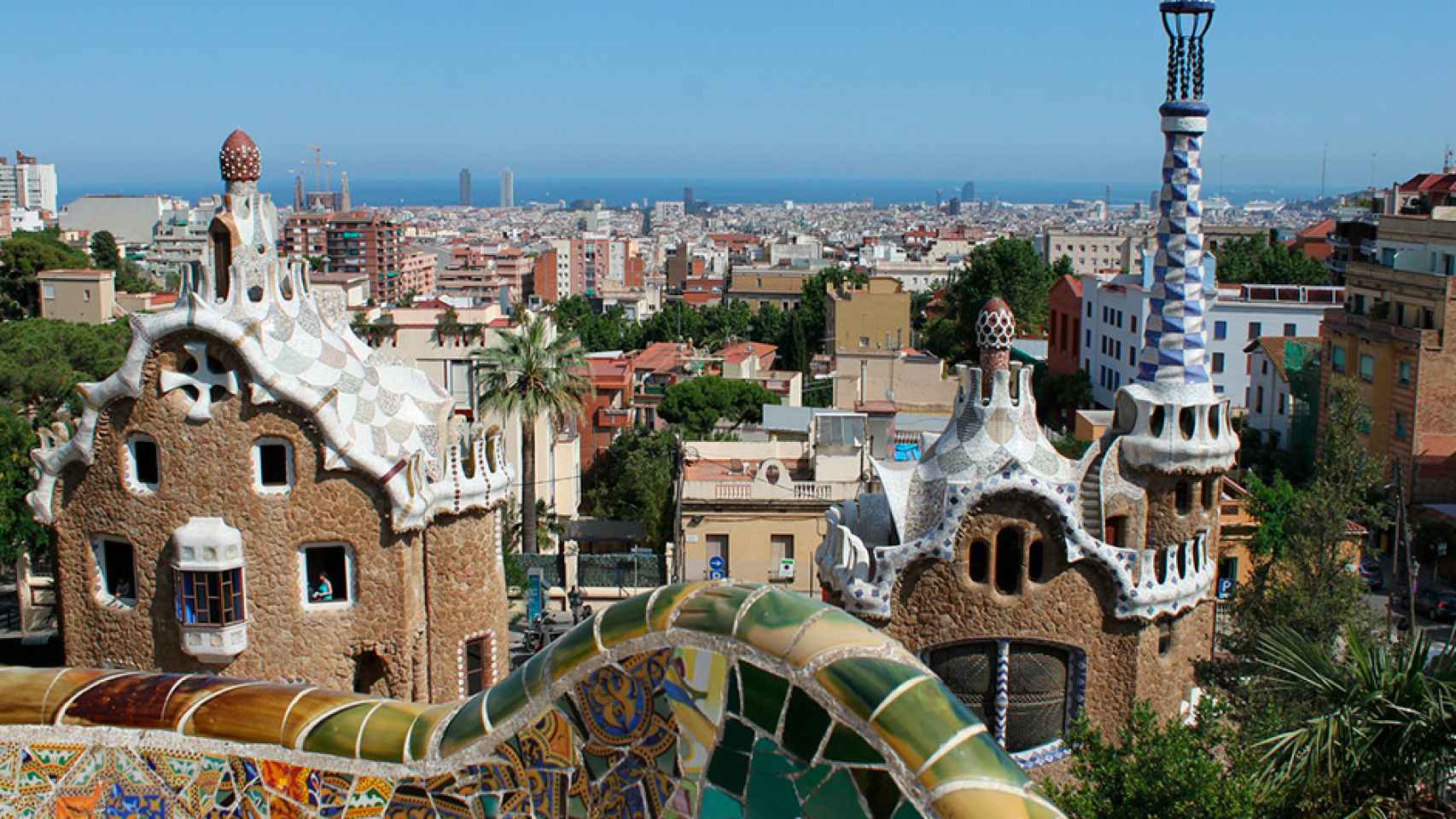Barcelona vista desde el parque Güell / PIXABAY
