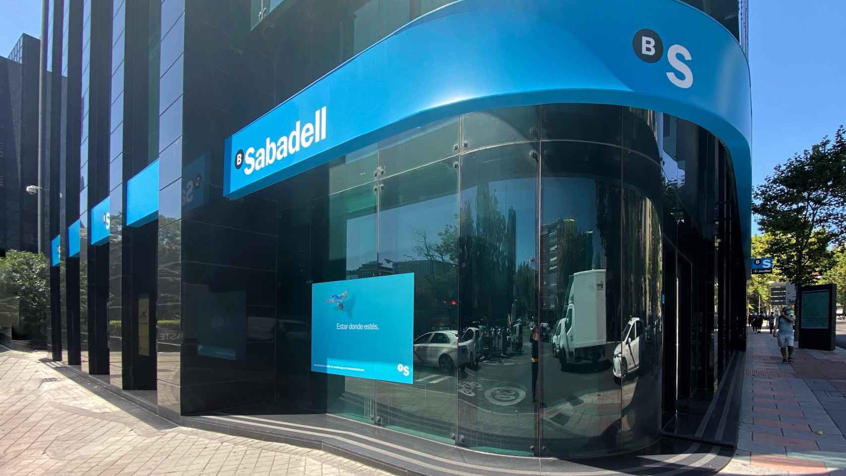 Edificio de Banco Sabadell en Madrid / EP