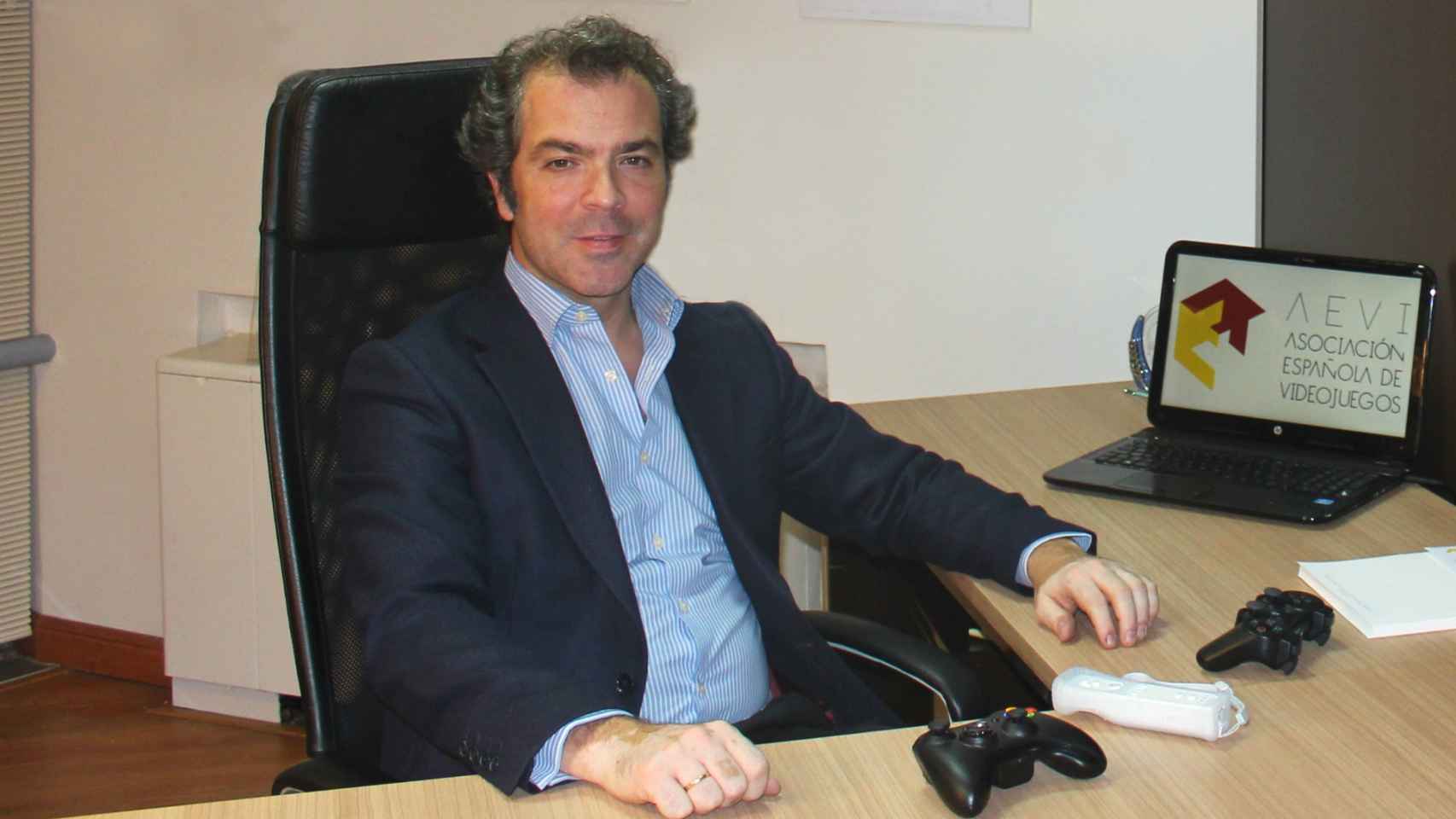 El presidente de la Asociación Española de Videojuegos, José María Moreno