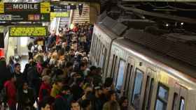 La huelga del Metro de Barcelona colapsó el transporte público en la primera jornada del Mobile World Congress en febrero.