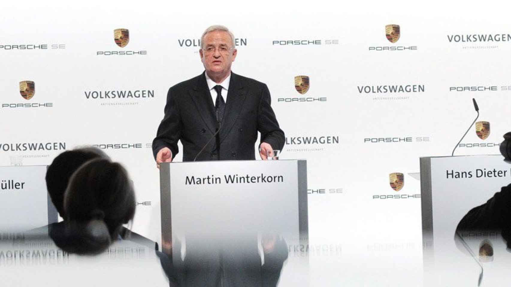 El presidente del consejo de administración y CEO del grupo Volkswagen, Martin Winterkorn