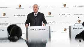 El presidente del consejo de administración y CEO del grupo Volkswagen, Martin Winterkorn
