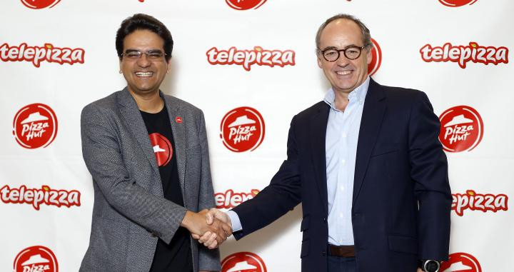 Firma entre Telepizza y Pizza Hut