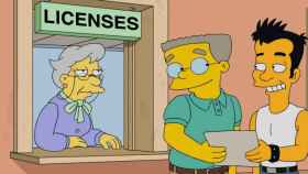 Smithers sale del armario en 'Los Simpsons'.