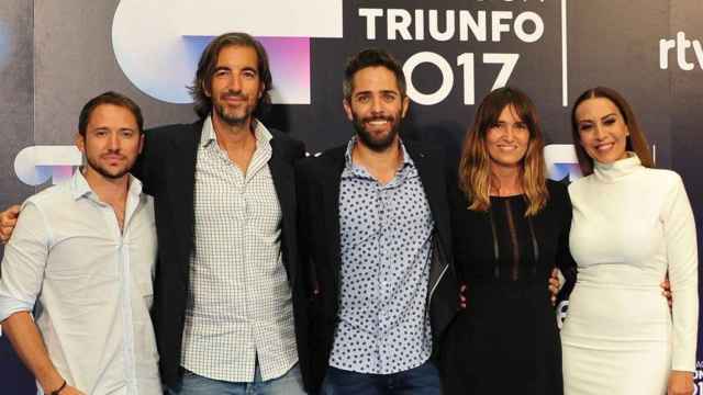 Los miembros del jurado de 'Operación Triunfo' / CD