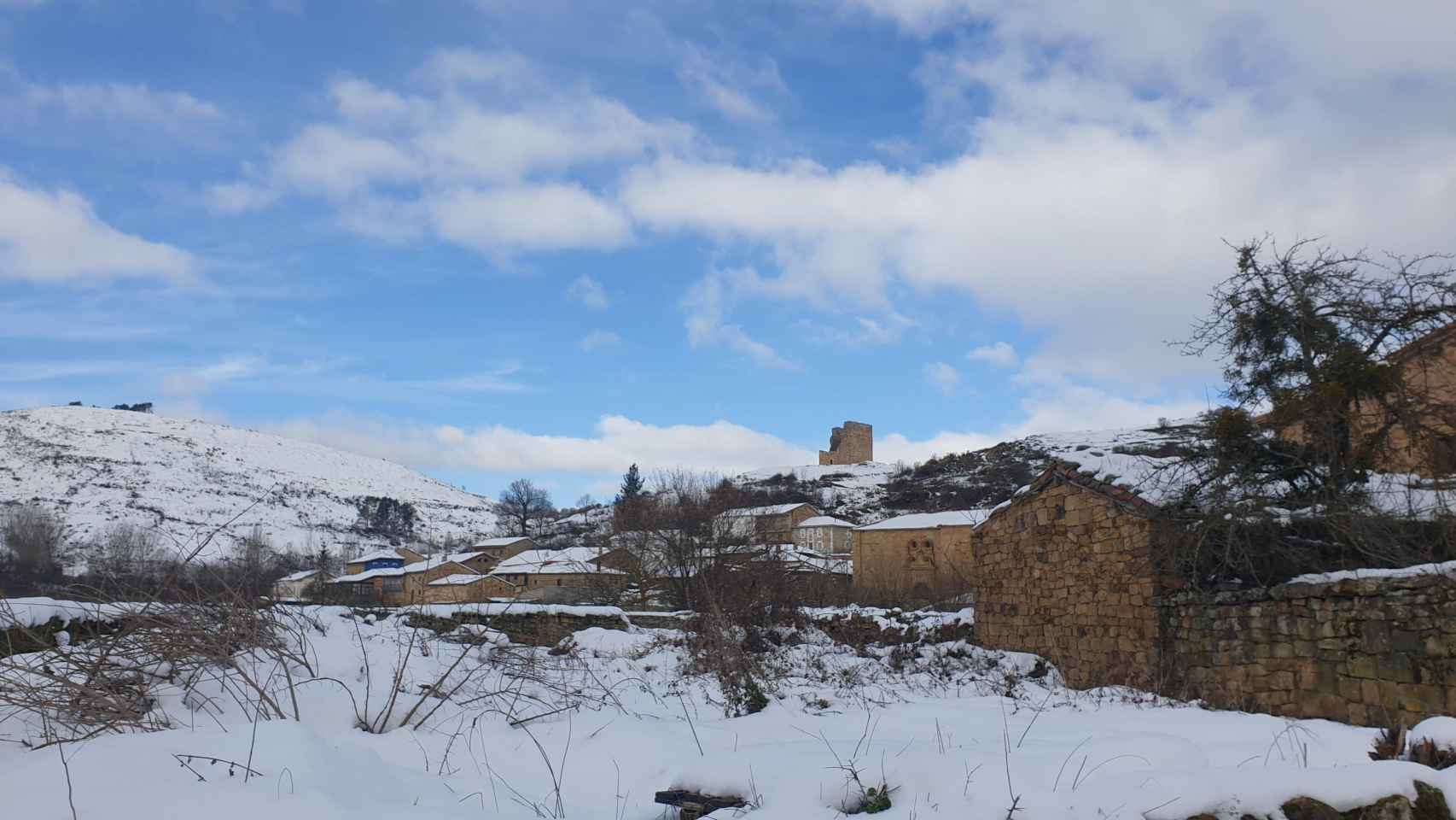 Nieve por la borrasca que pone en alerta a 15 comunidades autónomas