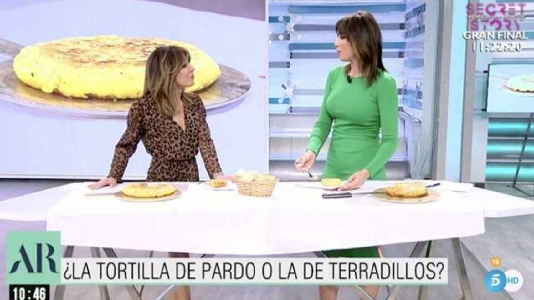 Ana Terradillos y Patricia Pardo en 'El Programa de Ana Rosa' / MEDIASET